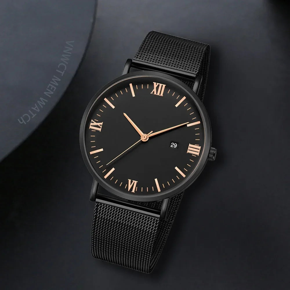 Montre montre minimaliste + bracelet